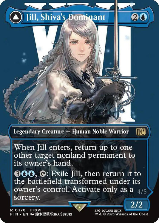 Jill, Shiva's Dominant (Borderless) - FINAL FANTASY (FIN)