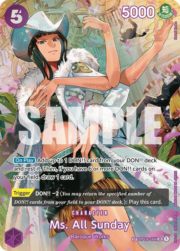 Ms. All Sunday (SP) - Wings of the Captain (OP06)