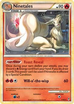 Ninetales - 17/95 (Call of Legends) - Deck Exclusives (PR)