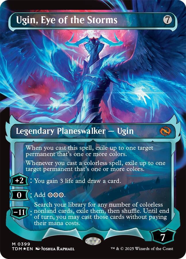 Ugin, Eye of the Storms (Showcase) - Tarkir: Dragonstorm (TDM)