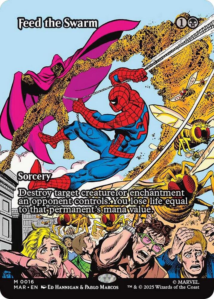 Feed the Swarm (Borderless) - Marvel Universe Eternal-Legal (MAR)