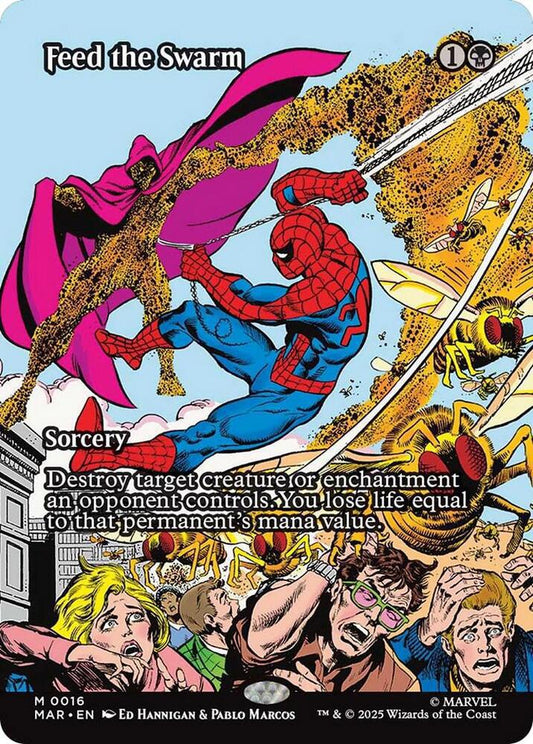 Feed the Swarm (Borderless) - Marvel Universe Eternal-Legal (MAR)