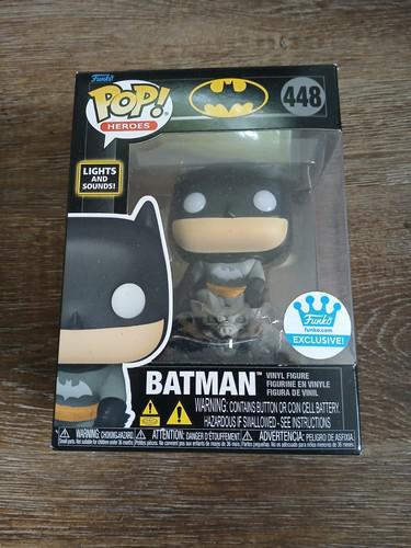 FUNKO POP!!! #448 DC Comics Batman Lights And Sound Funko Exclusive