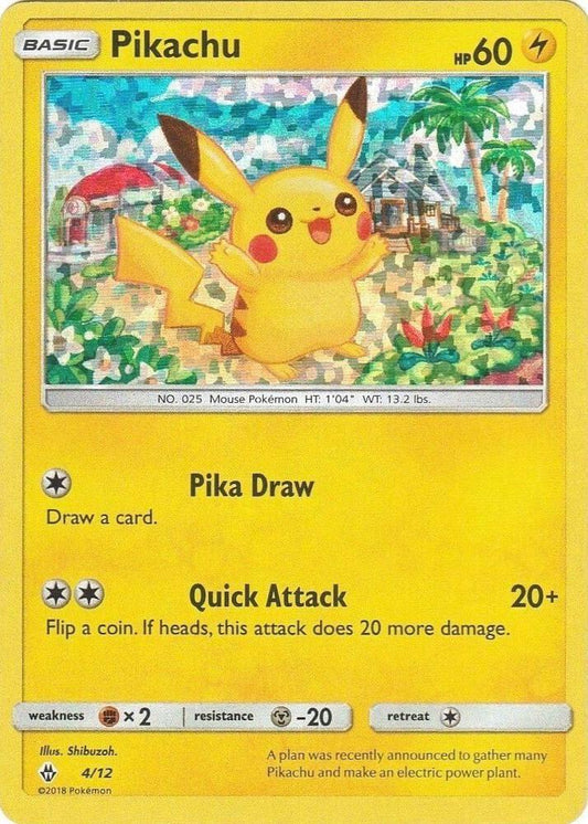 Pikachu - 4/12 - McDonald's Promos 2018 (MCD18)