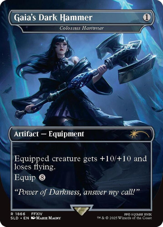 Gaia's Dark Hammer - Colossus Hammer - Secret Lair Drop Series (SLD)