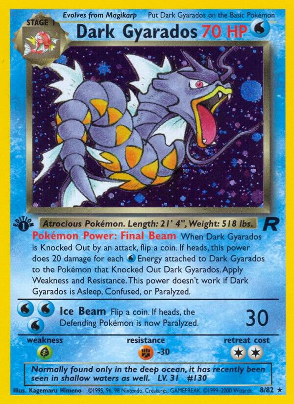 Dark Gyarados (8) - Team Rocket (TR)