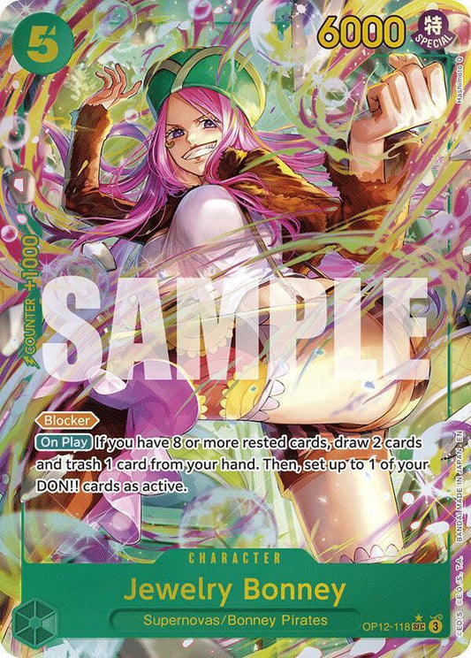 Jewelry Bonney (118) (Alternate Art) - Legacy of the Master (OP12)