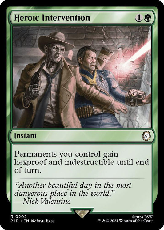 Heroic Intervention - Universes Beyond: Fallout (PIP)