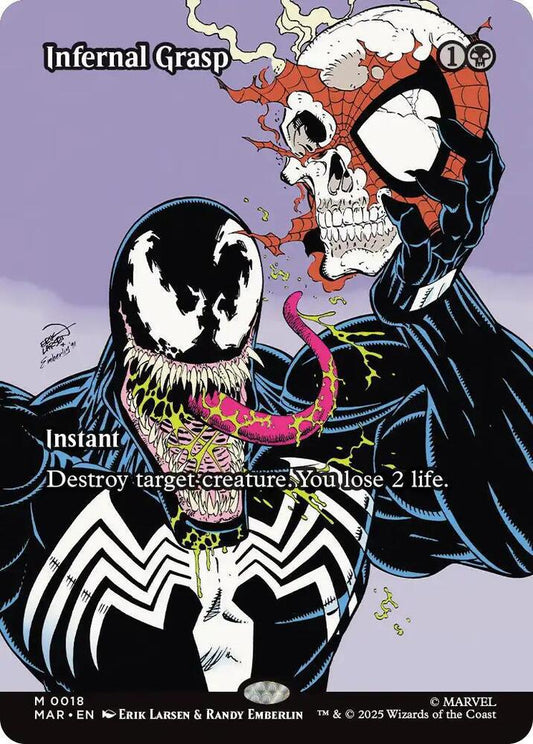Infernal Grasp (Borderless) - Marvel Universe Eternal-Legal (MAR)