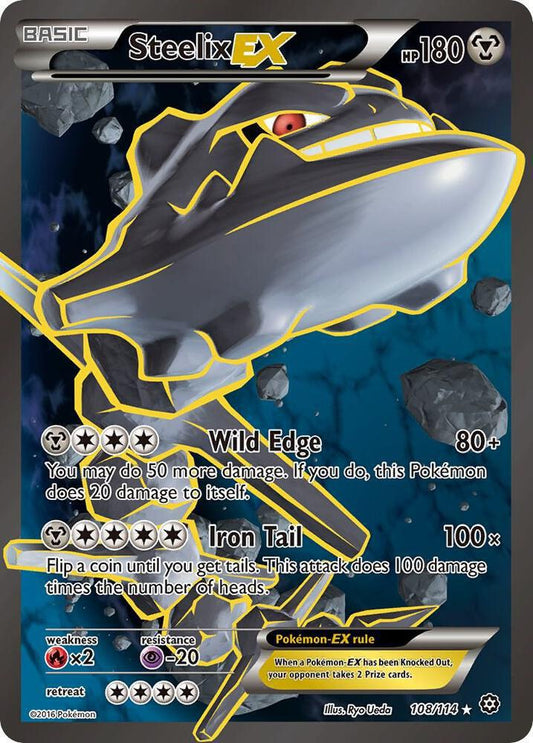 Steelix EX (Full Art) - XY - Steam Siege (STS)