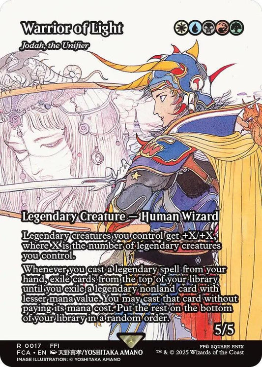 Warrior of Light - Jodah, the Unifier (Showcase) - FINAL FANTASY: Through the Ages (FCA)