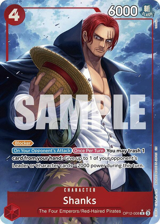 Shanks (008) (Alternate Art) - Legacy of the Master (OP12)