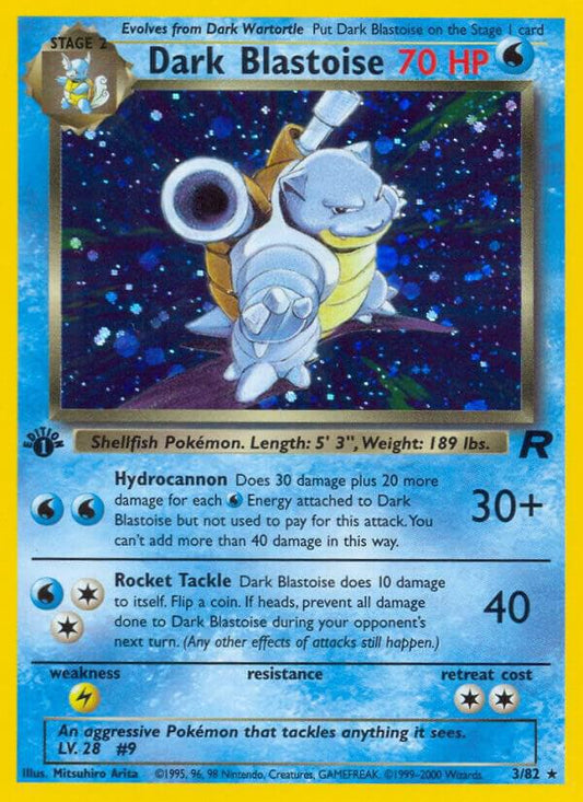 Dark Blastoise (3) - Team Rocket (TR) - Unlimited
