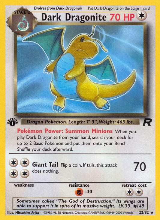 Dark Dragonite (22) - Team Rocket (TR)