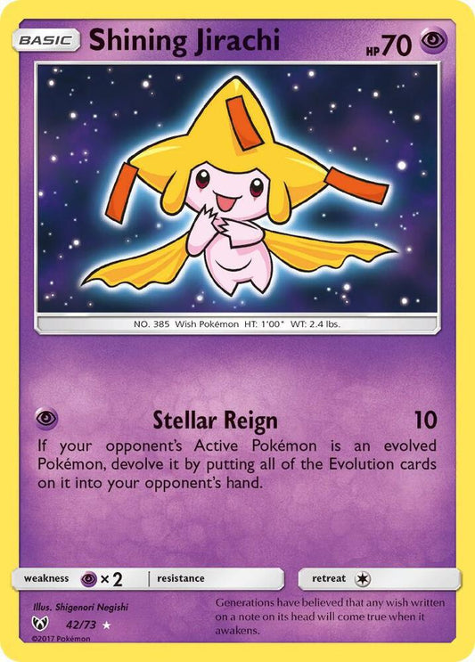 Shining Jirachi - Shining Legends (SHL)