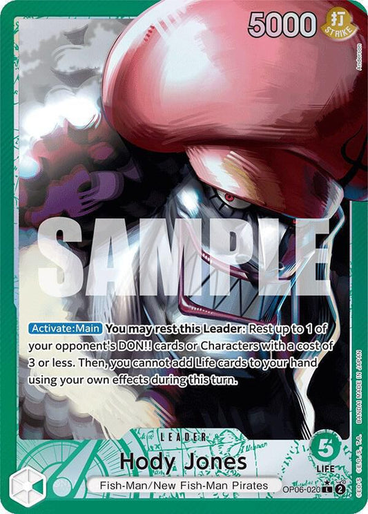 Hody Jones (020) (Alternate Art) - Wings of the Captain (OP06)