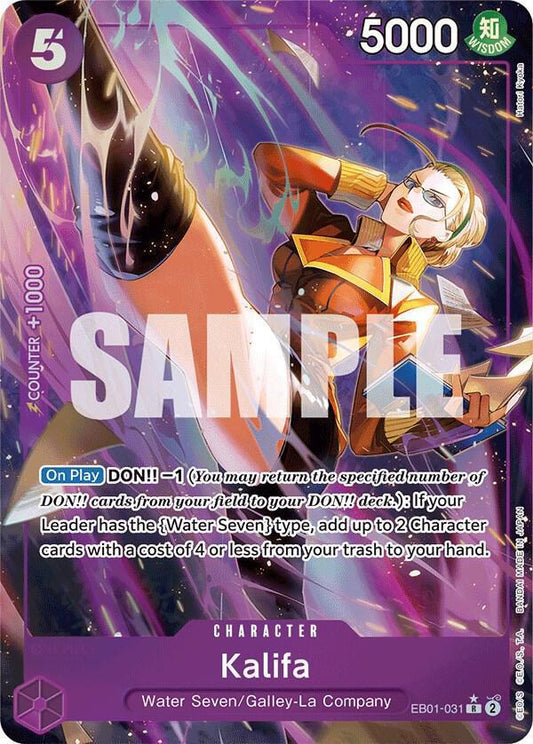 Kalifa (Alternate Art) - Extra Booster: Memorial Collection (EB-01)