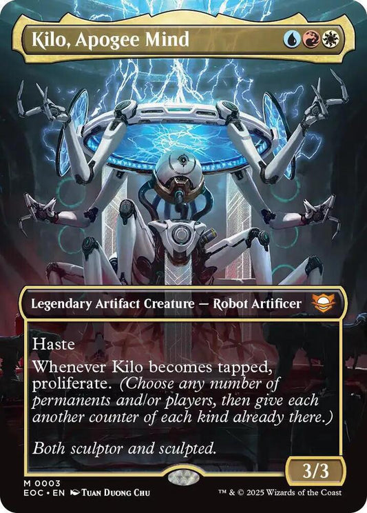 Kilo, Apogee Mind (Borderless) - Commander: Edge of Eternities (EOC)