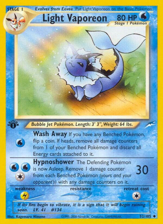 Light Vaporeon - Neo Destiny (N4)(unlimited)