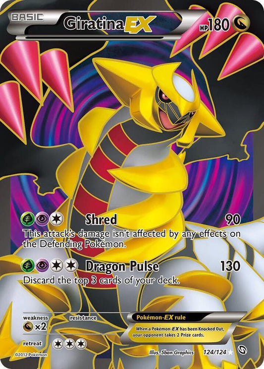 Giratina EX (124 Full Art) - Dragons Exalted (DRX)