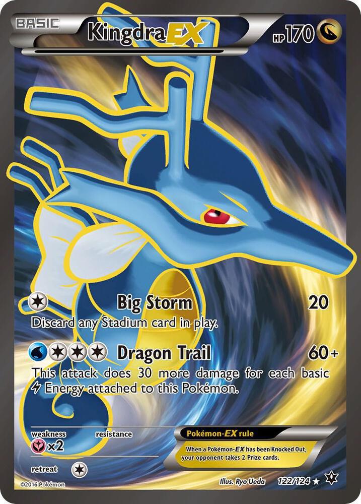 Kingdra EX (Full Art) - XY - Fates Collide (FCO)