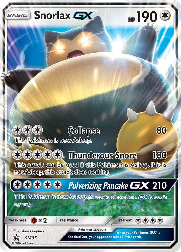 Snorlax GX - SM05 - SM Promos (SMP)
