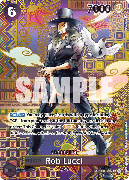 Rob Lucci (092) (SP) - Awakening of the New Era (OP05)