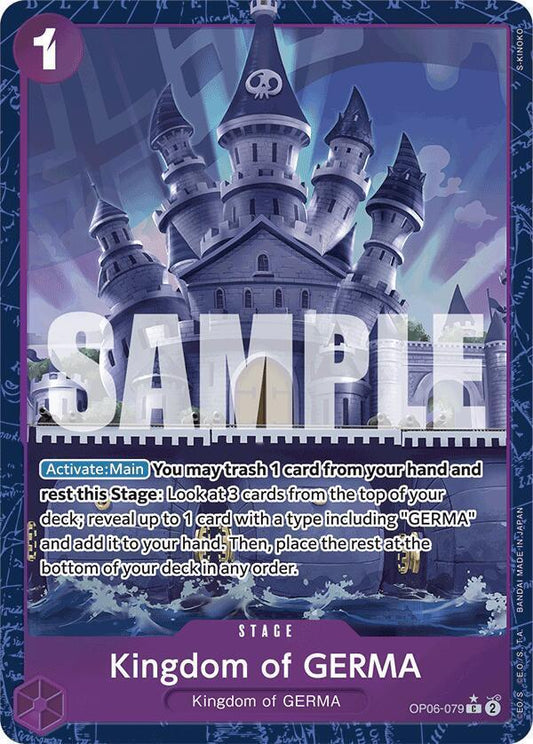 Kingdom of GERMA (Alternate Art) - Premium Booster -The Best- (PRB-01)