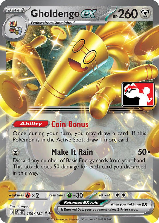 Gholdengo ex - Prize Pack Series Cards