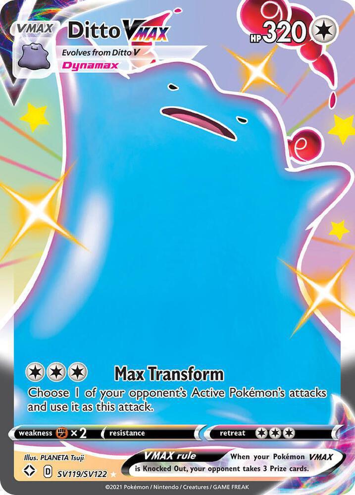 Ditto VMAX - Shining Fates: Shiny Vault (SHFSV)