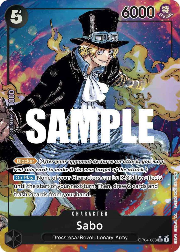 Sabo (Alternate Art) - Kingdoms of Intrigue (OP04)