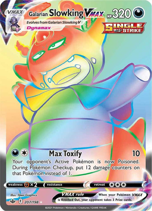 Galarian Slowking VMAX (Secret) - SWSH06: Chilling Reign (SWSH06)