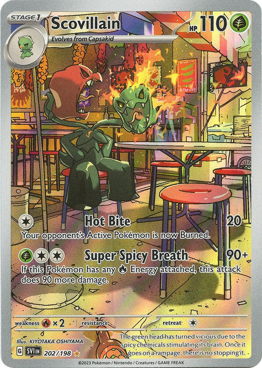 Scovillain - 202/198 - SV01: Scarlet & Violet Base Set (SVI)