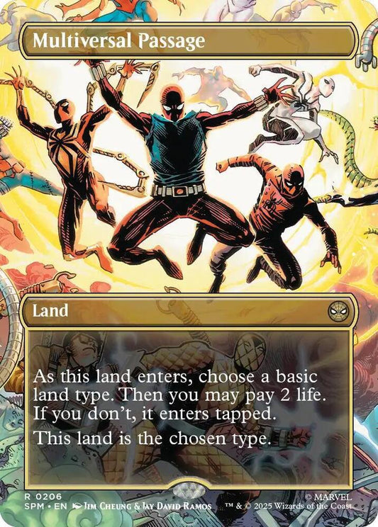 Multiversal Passage (Borderless) - Marvel's Spider-Man (SPM)