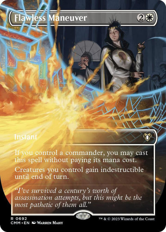 Flawless Maneuver (Borderless) - Commander Masters (CMM)
