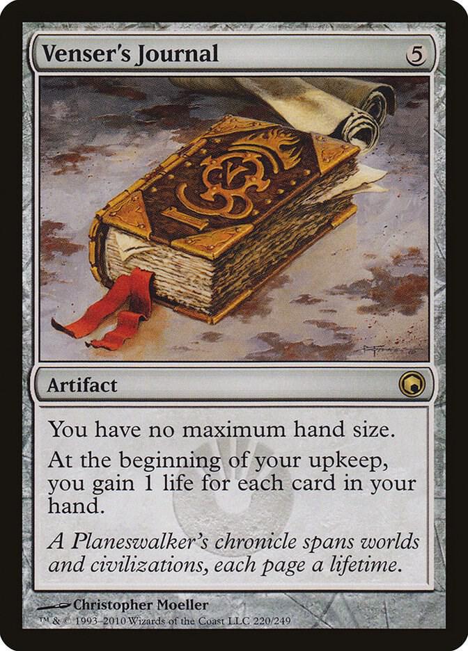 Venser's Journal - Scars of Mirrodin (SOM)