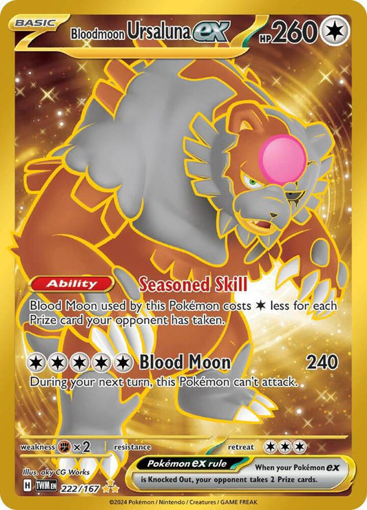 Bloodmoon Ursaluna ex - 222/167 - SV06: Twilight Masquerade (TWM)