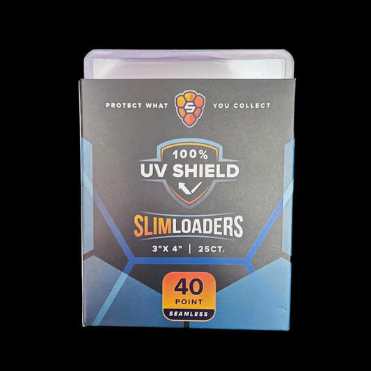 Card Shellz 3"x4" Slimloader for TCG - UV Shield Clear Seamless Frame