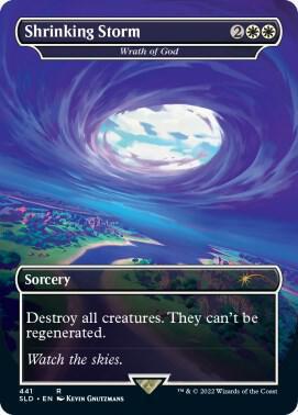 Shrinking Storm - Wrath of God - Secret Lair Drop Series (SLD)