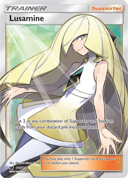 Lusamine (Full Art) - SM - Crimson Invasion (SM04)