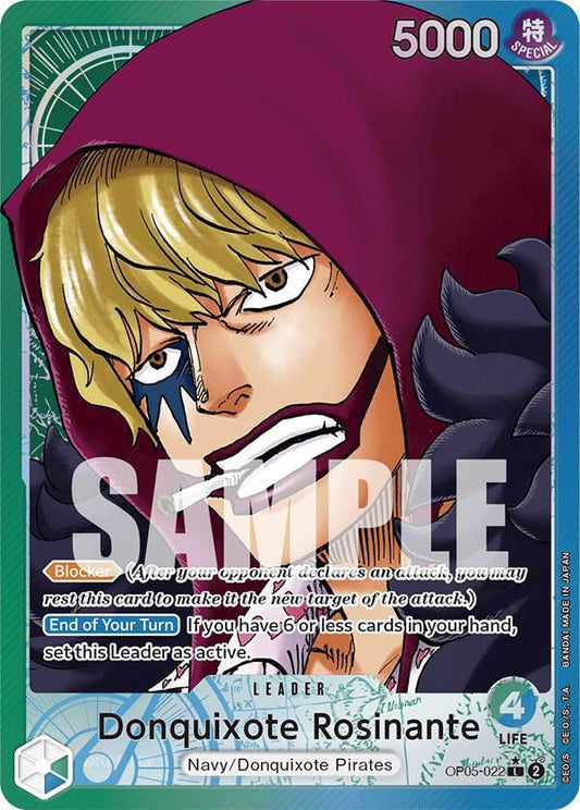 Donquixote Rosinante (022) (Alternate Art) - Awakening of the New Era (OP05)