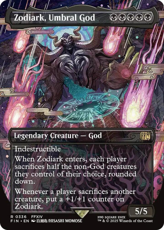 Zodiark, Umbral God (Borderless) - FINAL FANTASY (FIN)