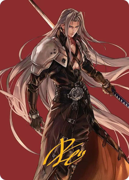 Sephiroth, Fabled SOLDIER Art Card (Gold-Stamped Signature) - Art Series: FINAL FANTASY (AAFIN)