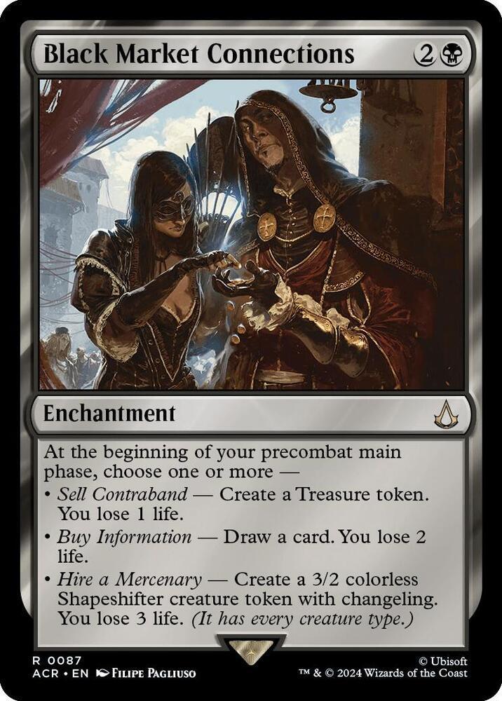 Black Market Connections - Universes Beyond: Assassin's Creed (ACR)