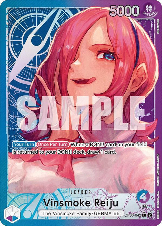 Vinsmoke Reiju (042) (Alternate Art) - Wings of the Captain (OP06)