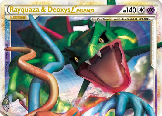 Rayquaza & Deoxys Legend (Top) - Undaunted (UD)
