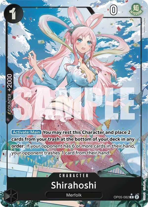 Shirahoshi (OP05-082) (Full Art) - Premium Booster -The Best- (PRB-01)