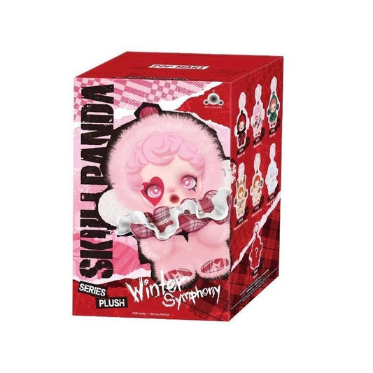 Authentic POP MART SKULLPANDA Winter Symphony Series Plush KeyChain