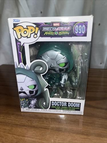 Funko Pop Marvel Mechstrike Monster Hunters 990 Doctor Doom Vinyl Figure