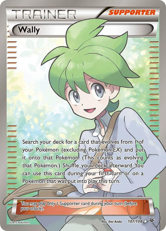 Wally (107 Full Art) - XY - Roaring Skies (ROS)